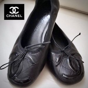 ✅❤️ CHANEL QUILTED BALLET FLATS